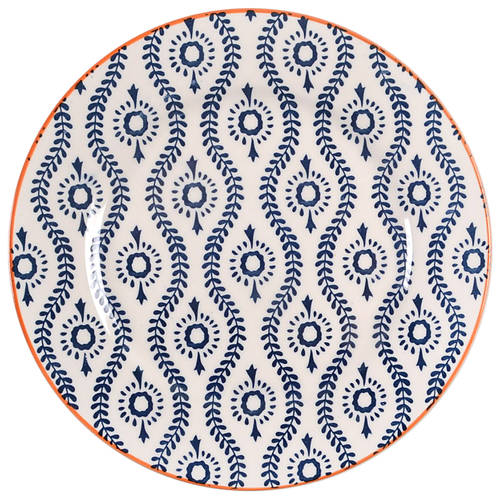 Tangiers Navy Blue Salad Plate - Set of 4