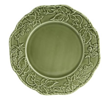 Artichoke and Bird Dark Grey by Bordallo Pinheiro