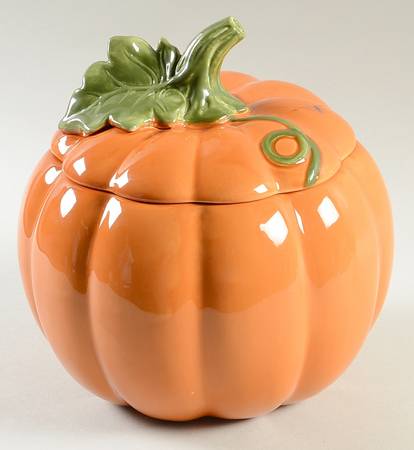 Harvest 2009 Cookie Jar & Lid