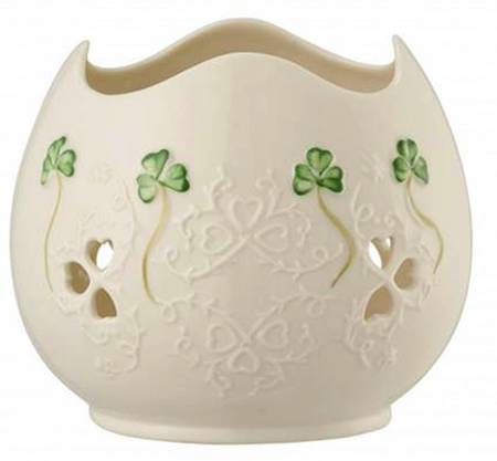 Shamrock Lace Votive Candleholder