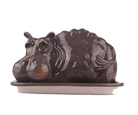 Hippo 1/4 Lb Covered Butter