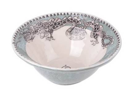 Green Dragon 7" Round Serving Bowl
