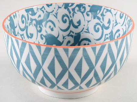 Piers Teal Soup/Cereal Bowl