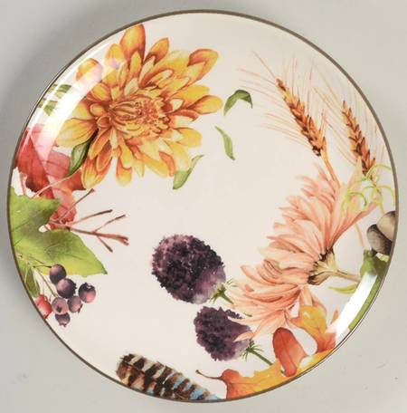 Botanical Salad Plate