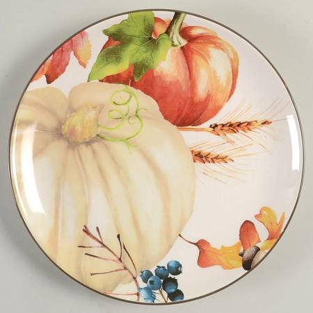 Botanical Salad Plate