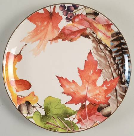 Botanical Salad Plate