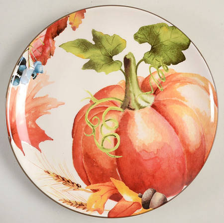 Botanical Salad Plate