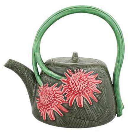 Tropical Teapot & Lid