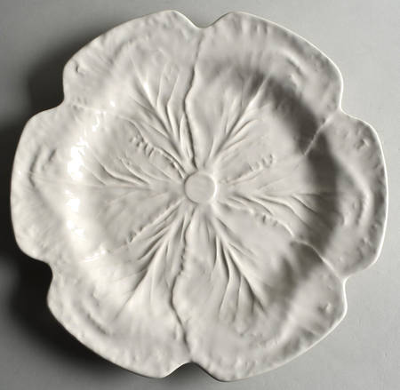 Cabbage Beige (Branco) Service Plate (Charger)