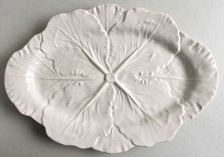 Cabbage Beige (Branco) Fruit Tray