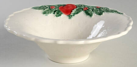 Christmas Garland Coupe Cereal Bowl