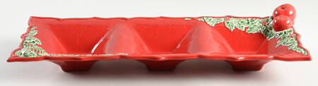 Christmas Garland 3 Section Tray