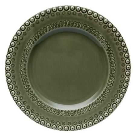 Fantasia (Fantasy) Green Olive Tree Dinner Plate