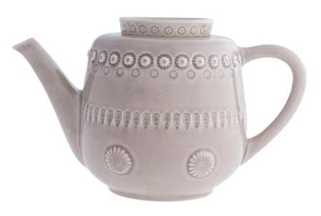 Fantasia (Fantasy) Oat Beige Teapot & Lid