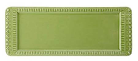 Fantasia (Fantasy) Bright Green 18" Rectangular Tray