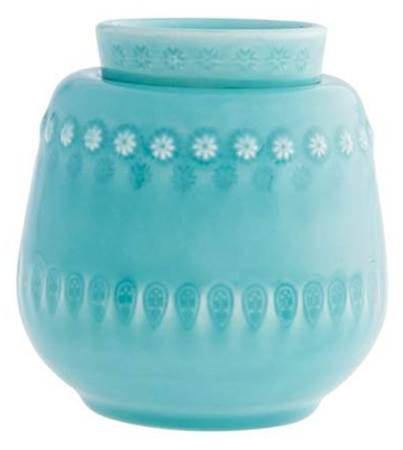 Fantasia (Fantasy) Acqua Green Sugar Bowl & Lid
