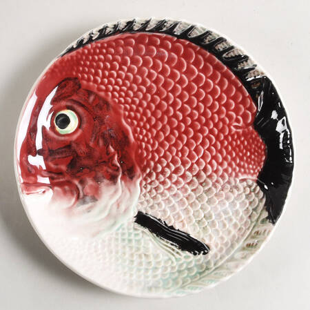 Fish Red Dessert/Pie Plate