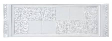 Rua Nova Antique White Rectangular Tray