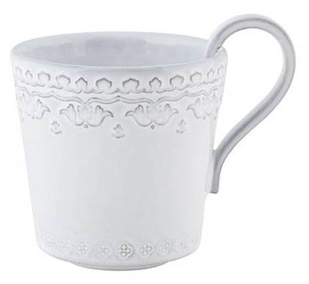 Rua Nova Antique White Mug