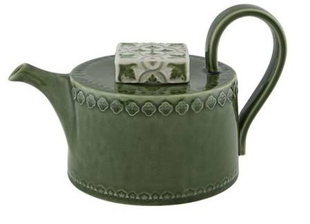 Rua Nova Green Teapot & Lid