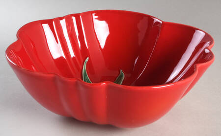 Tomato 11" Large Salad Serving Bowl