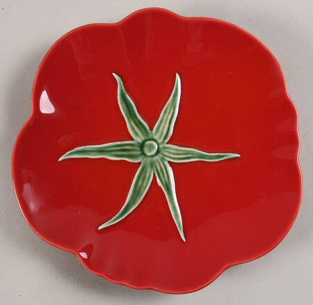Tomato Salad/Dessert Plate