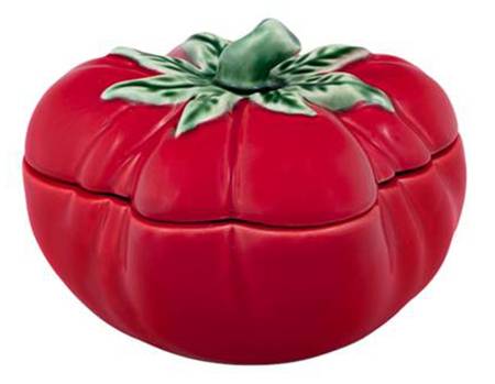Tomato 6" Round Box & Lid