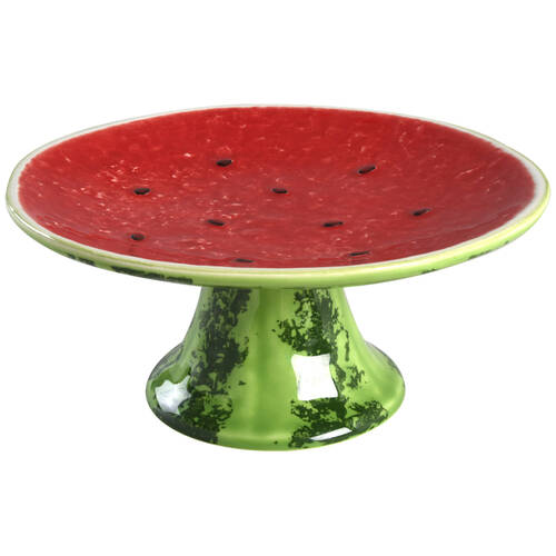 Watermelon 8" Diameter Pedestal Cake Stand