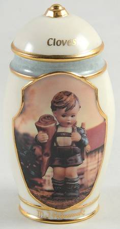 M.I. Hummel Classic Heirloom Spice Jar Collection Spice Jar Set Individual Jar & Lid