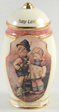 M.I. Hummel Classic Heirloom Spice Jar Collection Spice Jar Set Individual Jar & Lid
