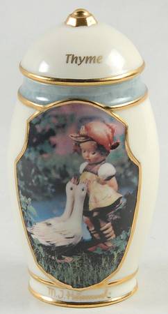 M.I. Hummel Classic Heirloom Spice Jar Collection Spice Jar Set Individual Jar & Lid