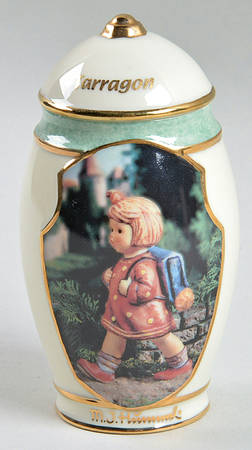 M.I. Hummel Classic Heirloom Spice Jar Collection Spice Jar Set Individual Jar & Lid