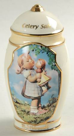 M.I. Hummel Classic Heirloom Spice Jar Collection Spice Jar Set Individual Jar & Lid