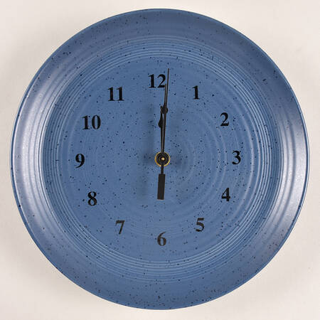 Milbrook Blue 1-2" depth  Clock Plate HC