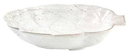 Artichoke White 11" Individual Pasta Bowl