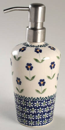 Blue Daisy Lotion/Soap Dispenser