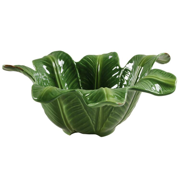 Banana Da Madeira 14" Large Salad Serving Bowl