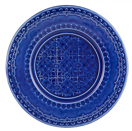 Rua Nova Indigo Blue Salad/Dessert Plate