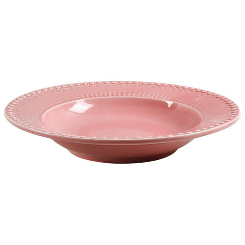 Fantasia (Fantasy) Pink 13" Pasta Serving Bowl