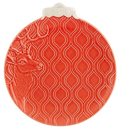 Christmas Ornaments Salad/Dessert Plate