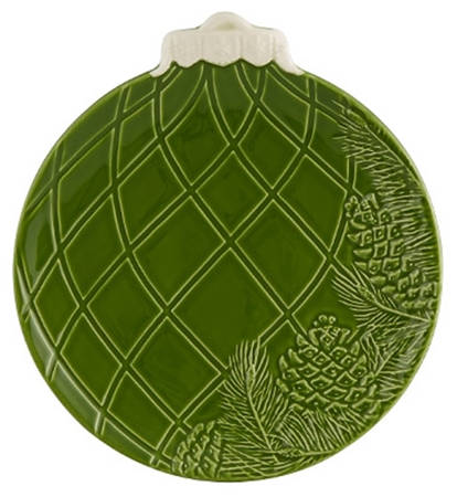 Christmas Ornaments Salad/Dessert Plate