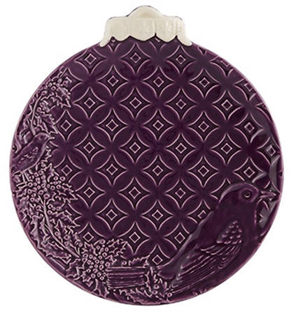 Christmas Ornaments Salad/Dessert Plate