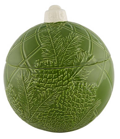 Christmas Ornaments Figural Covered Box