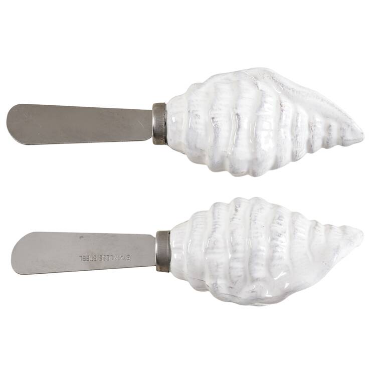 Laguna Coastal Cottage White Figural Spreader by Blue Sky