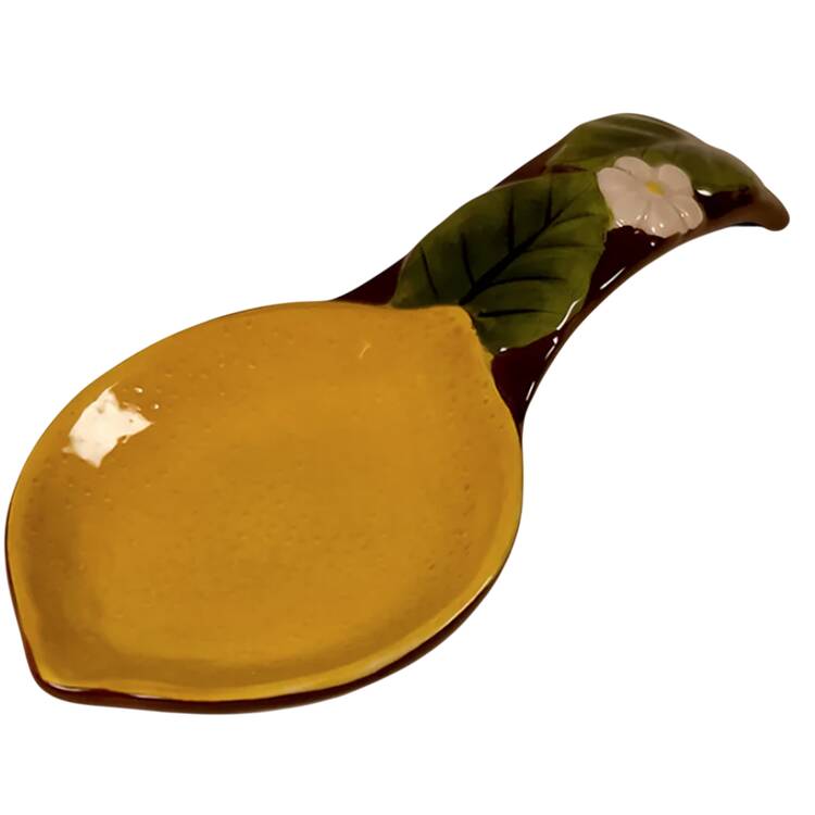 Lemon Spoon Rest/Holder (Holds 1 Spoon)
