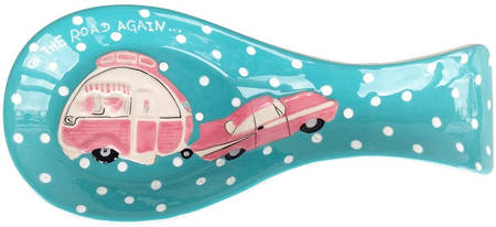 Retro Camper Spoon Rest/Holder (Holds 1 Spoon)