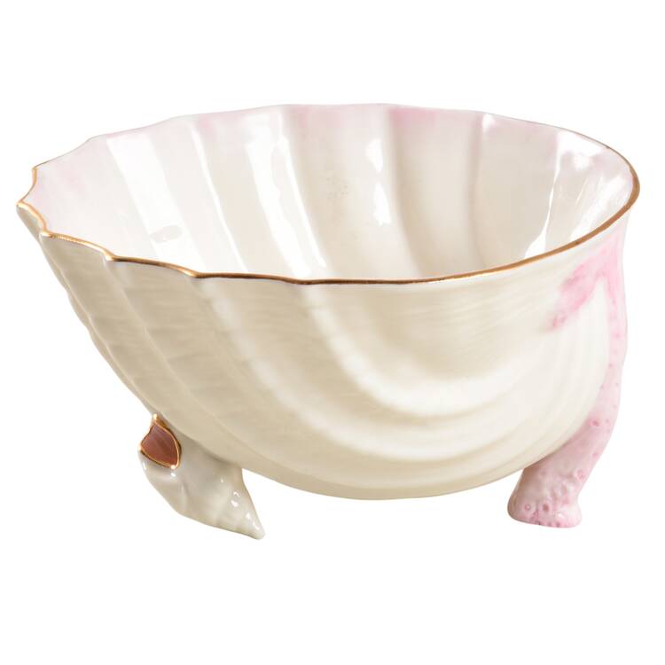 Belleek in Retrospect Open Sugar Bowl