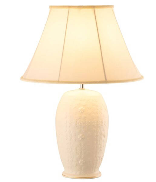 Field of Shamrocks Electric Lamp & Shade