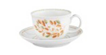 Gudrun Flat Cup & Saucer Set