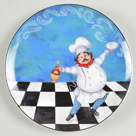 Chef Salad Plate by Bursa Porselen